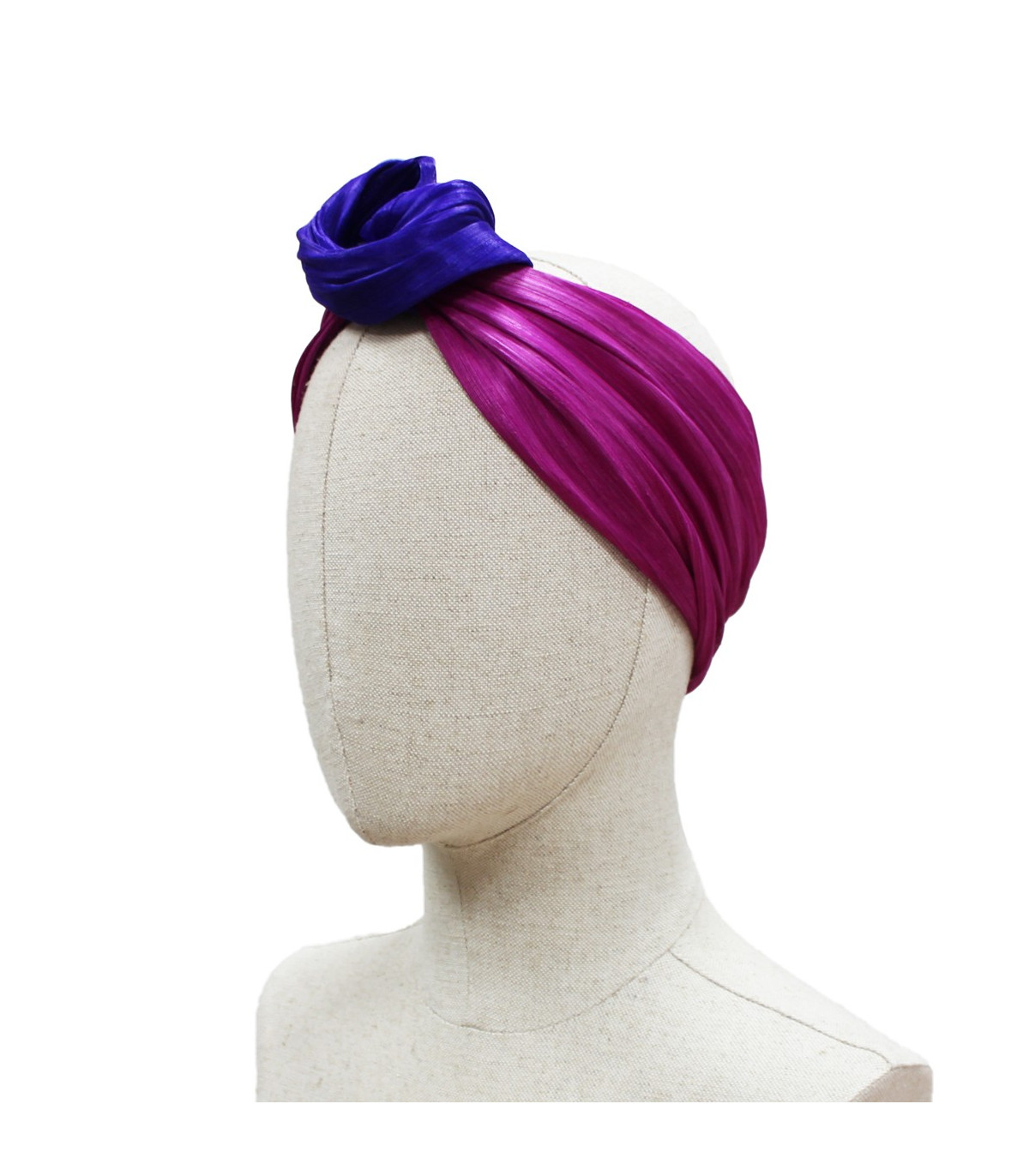 SINAMAY SILK TURBANT - Turbantes - Boutique - Materials for headdresses ...