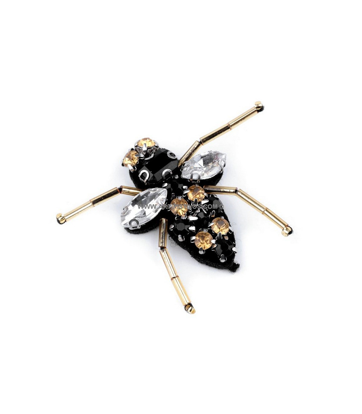 Imitación de abejas decorativas 15 cm, 2 piezas