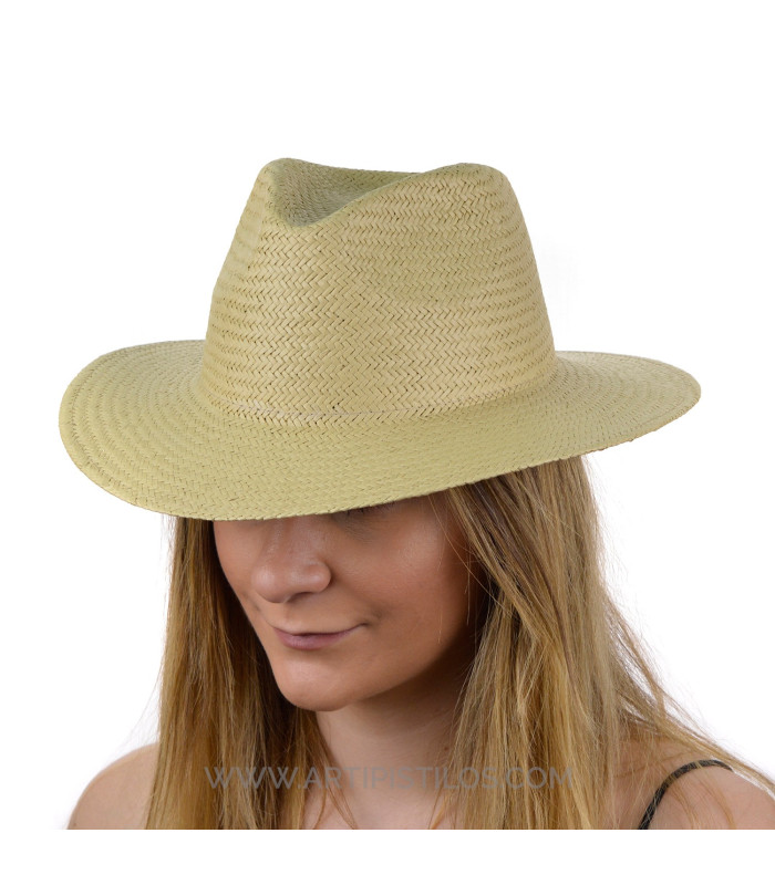 HAT OF VEGETABLE FIBERS "GRACE"