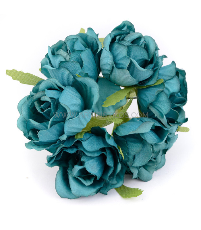 FABRIC FLOWER BOUQUET (6 PCS) "MALMO"