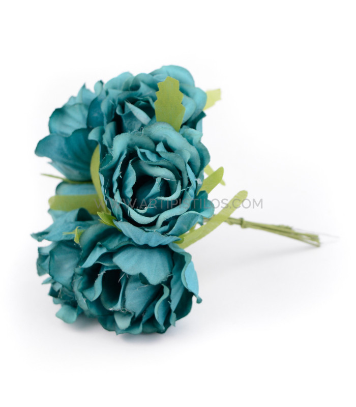 FABRIC FLOWER BOUQUET (6 PCS) "MALMO"