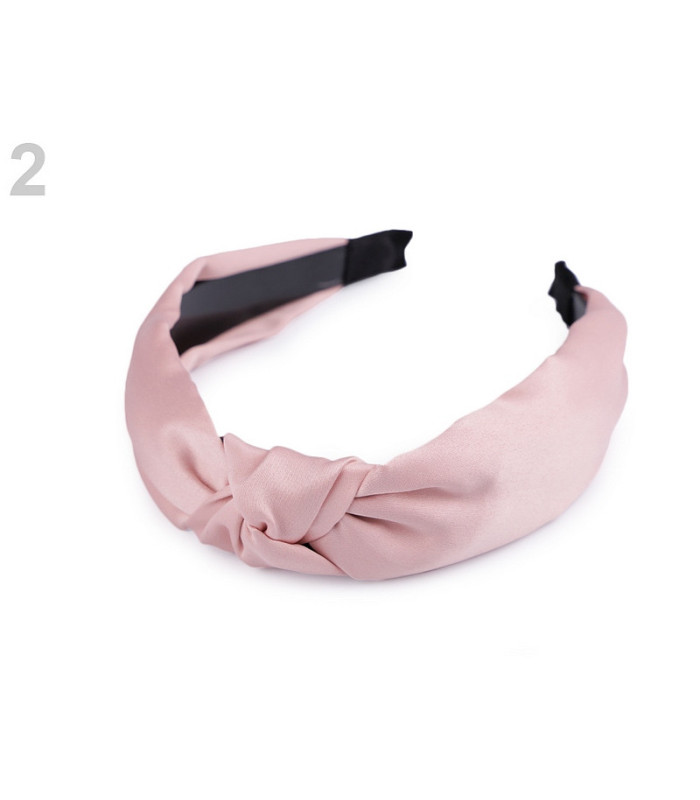 Satin Wide Knotted Headband "HONOR"