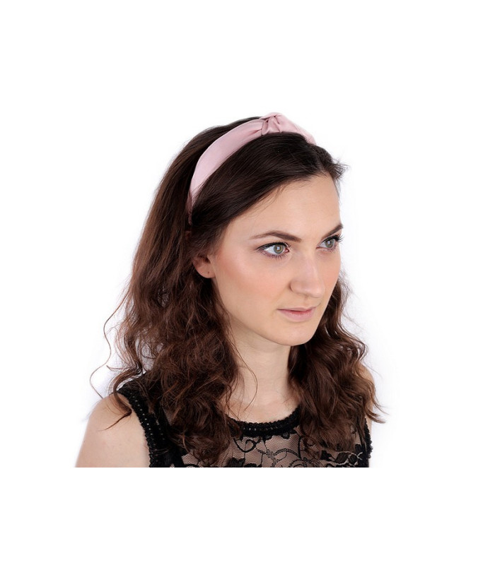 Satin Wide Knotted Headband "HONOR"