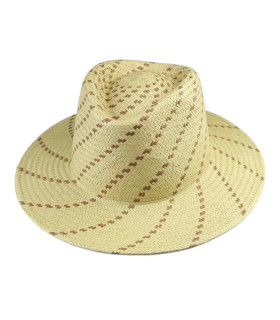 Sombreros de fibras naturales para mujer