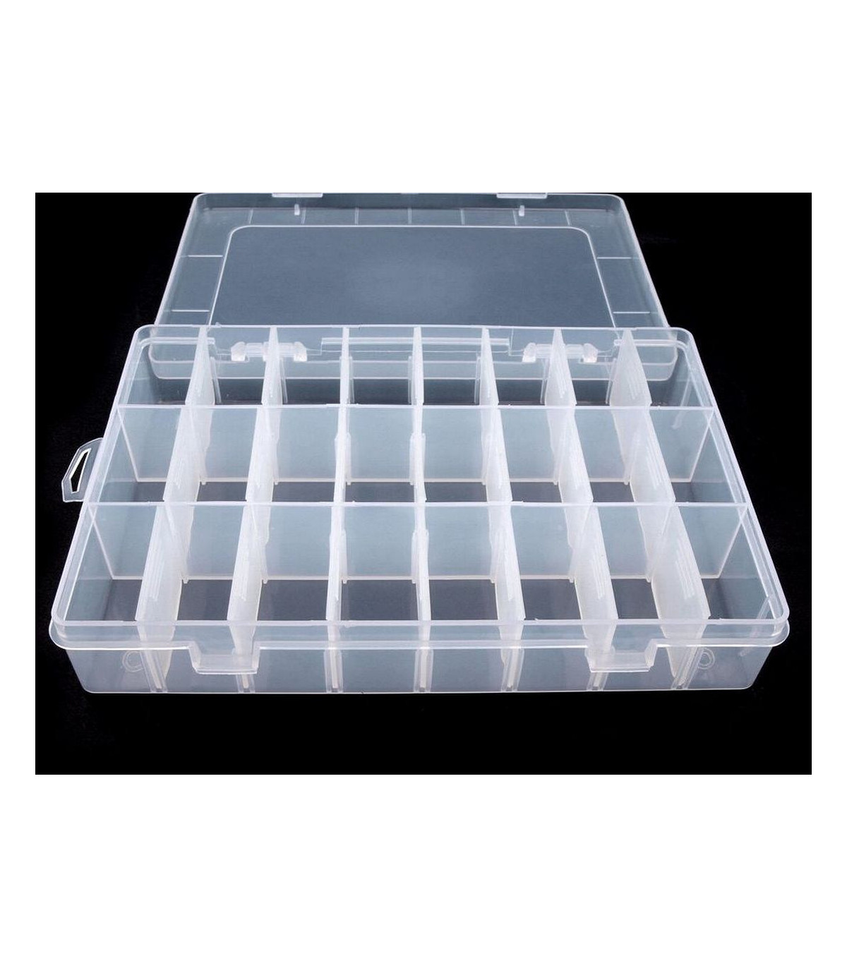 Plastic Bead Storage Box 14x20x4 cm - Boxes For Storing - Materials for  headdresses, Quality fabrics, Feather bangs, Silk fabri