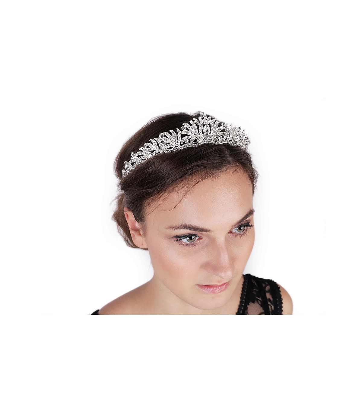 orkest pk laser Strass crown - Tiaras - Materials for headdresses, Preserved flowers,  Feather bangs, Silk fabrics and more.