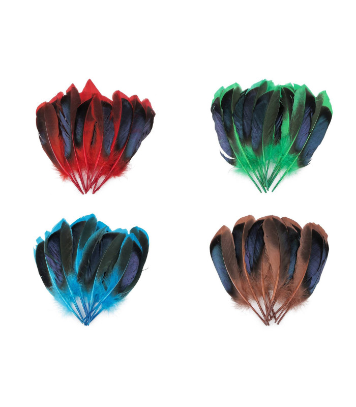 Plumas de pato 13-15 cm X 20 UNIDADES