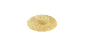 NATURAL STRAW HATS AND PAMELAS