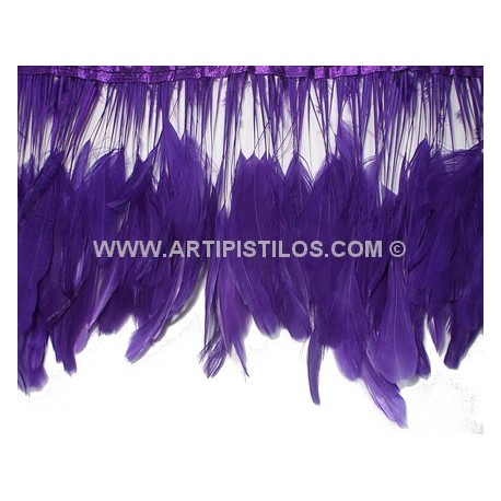 Plumas de colores